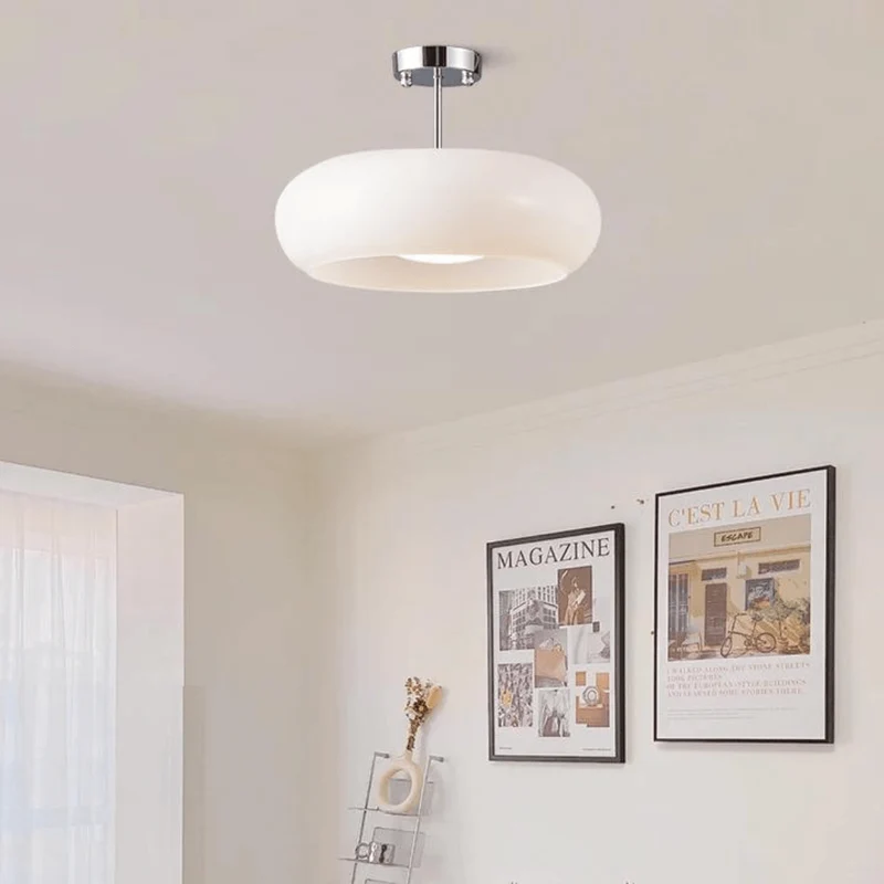 Plafonnier Salon Moderne à LED Nordique Épuré