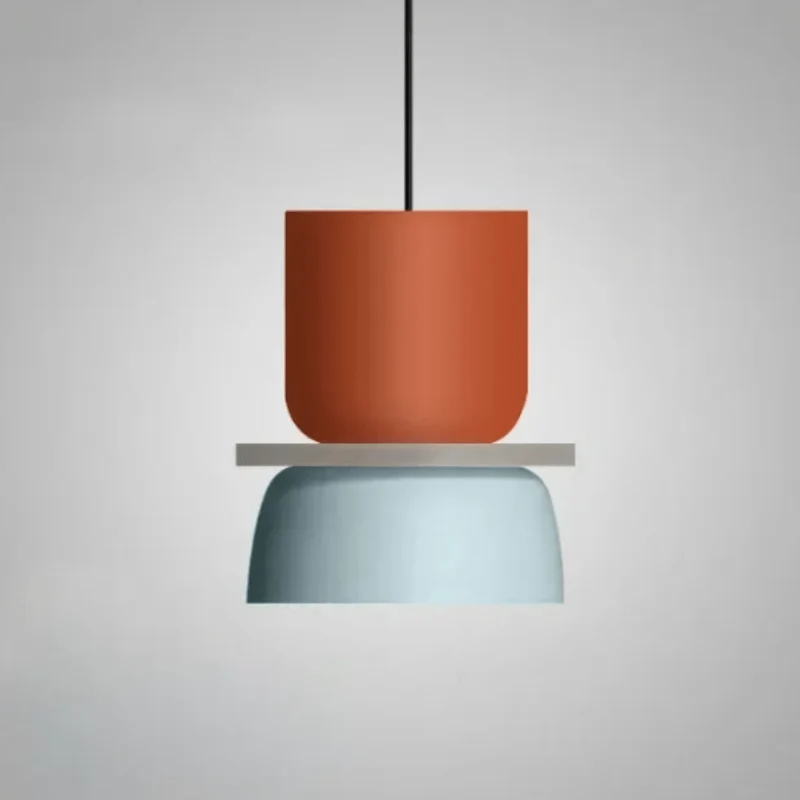 Suspension Luminaire LED Colorée Petit Format