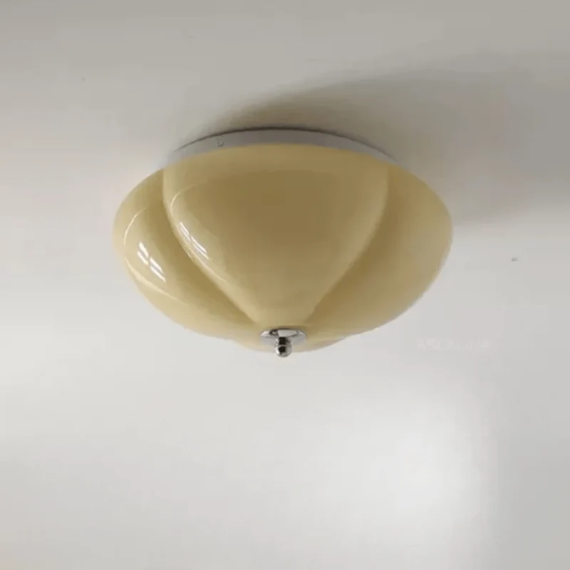 Plafonnier LED Design Rétro Citrouille