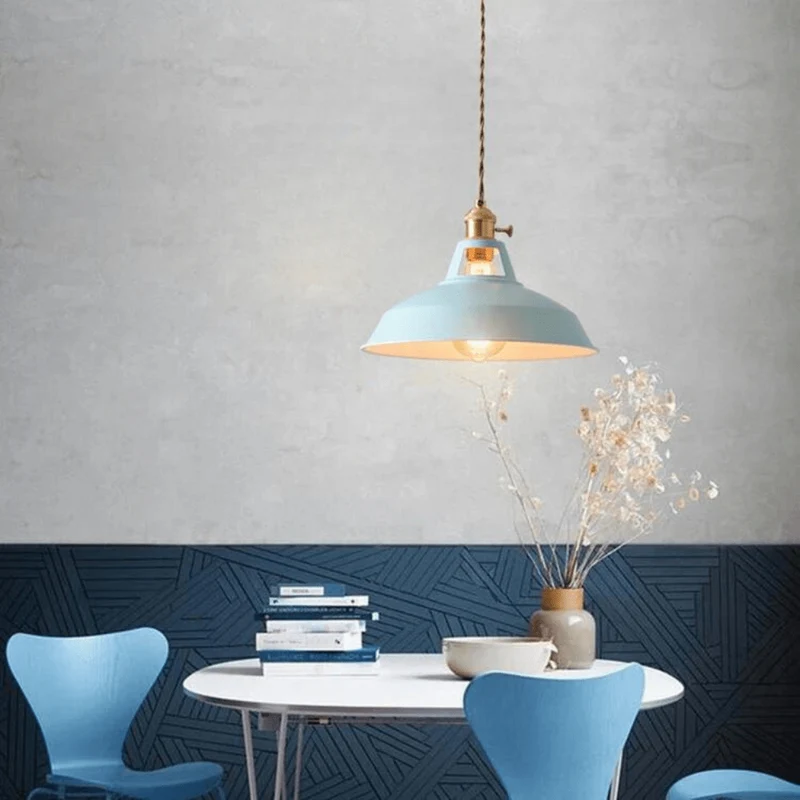 Suspension Luminaire Industrielle en métal LED Raffinée