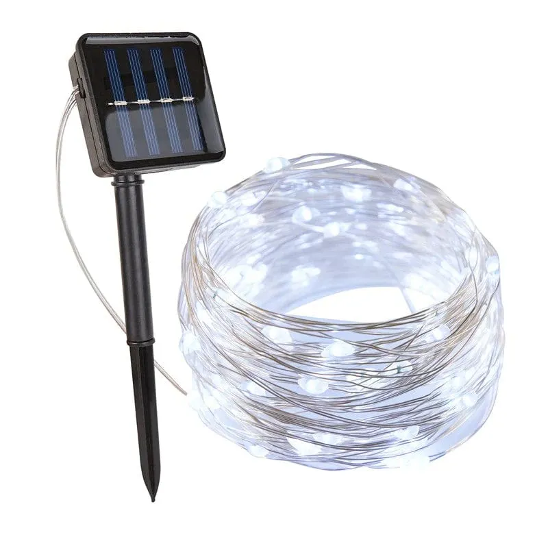 Guirlande Solaire LED Éblouissante pour Extérieur
