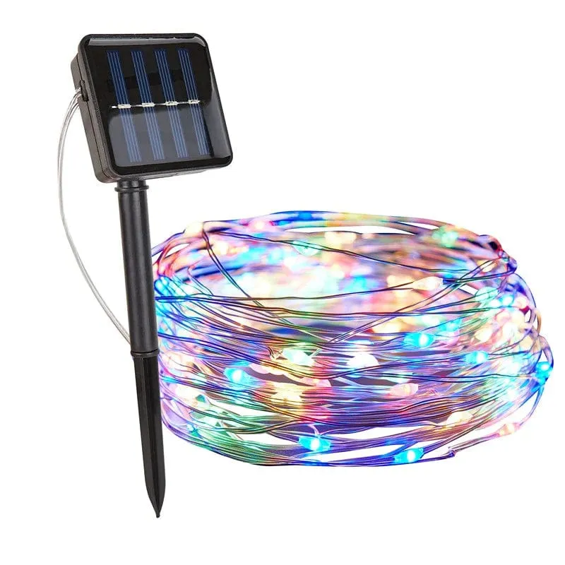 Guirlande Solaire LED Éblouissante pour Extérieur