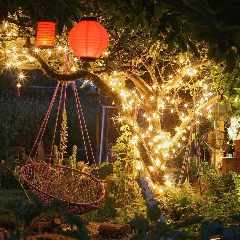 Guirlande Solaire LED Éblouissante pour Extérieur