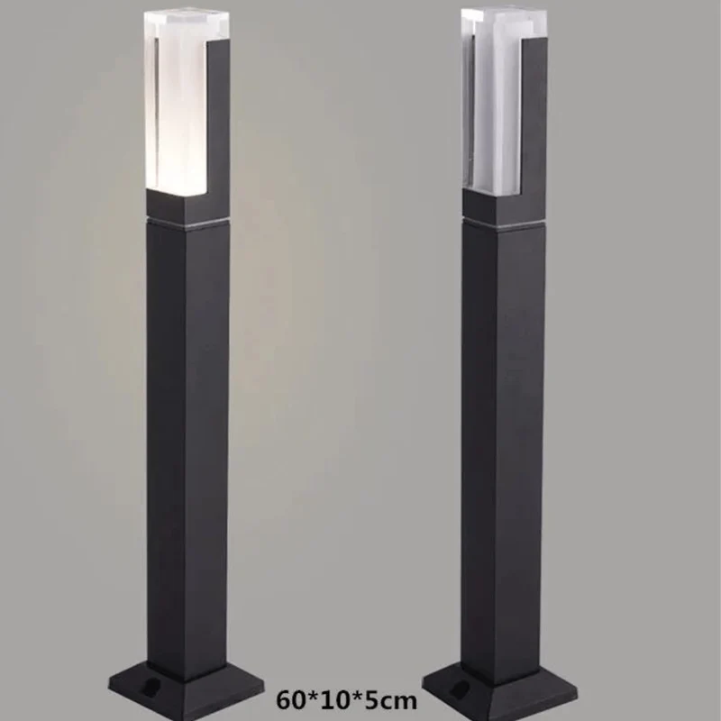 Lampe Pilier LED Moderne Éclatante