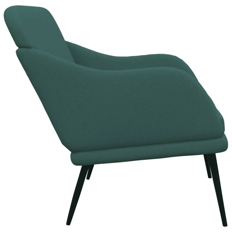 Banc banquette 110 x 76 x 80 cm tissu vert foncé 02_0010625