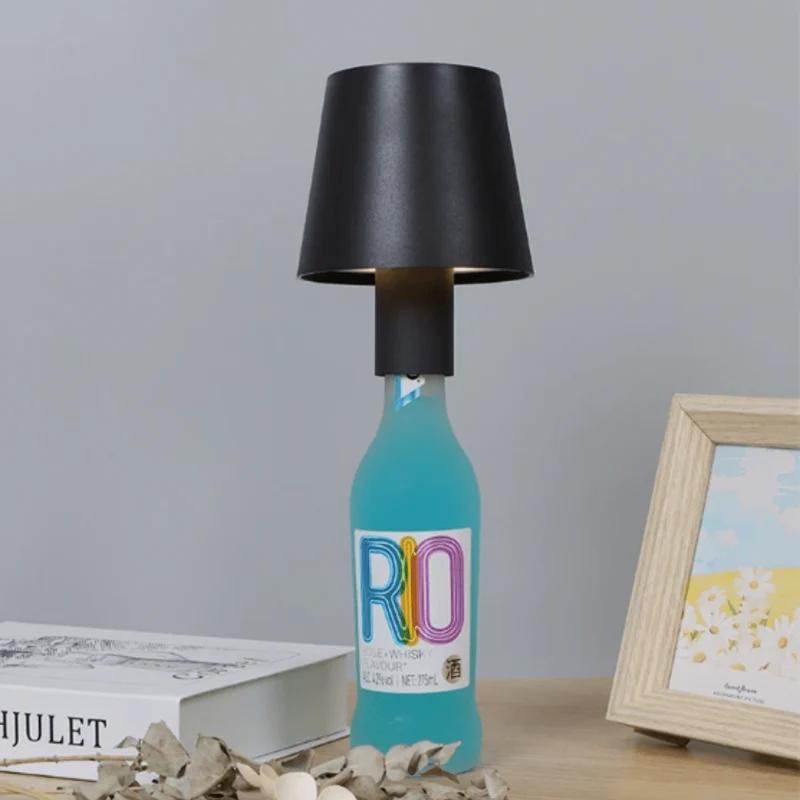 Lampe LED Sans Fil Bouteille de Vin Innovante