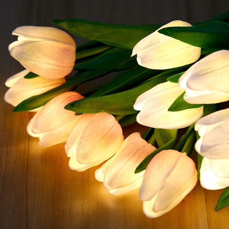 Tulipe décorative illuminée