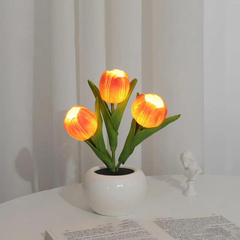 Tulipe décorative illuminée