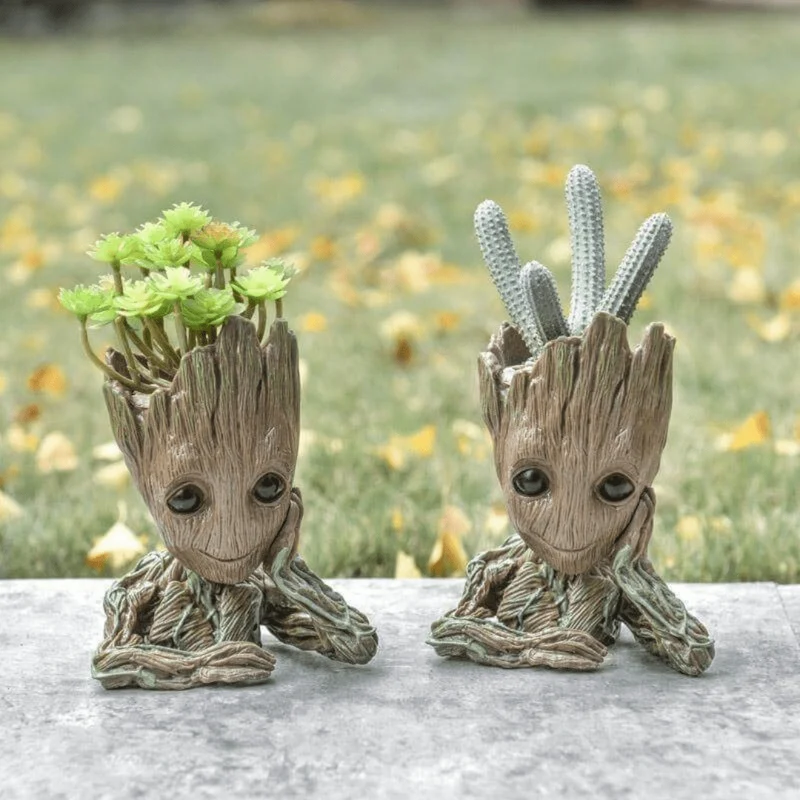 Pot de Plantes Fantaisiste "Gardien de la Forêt"