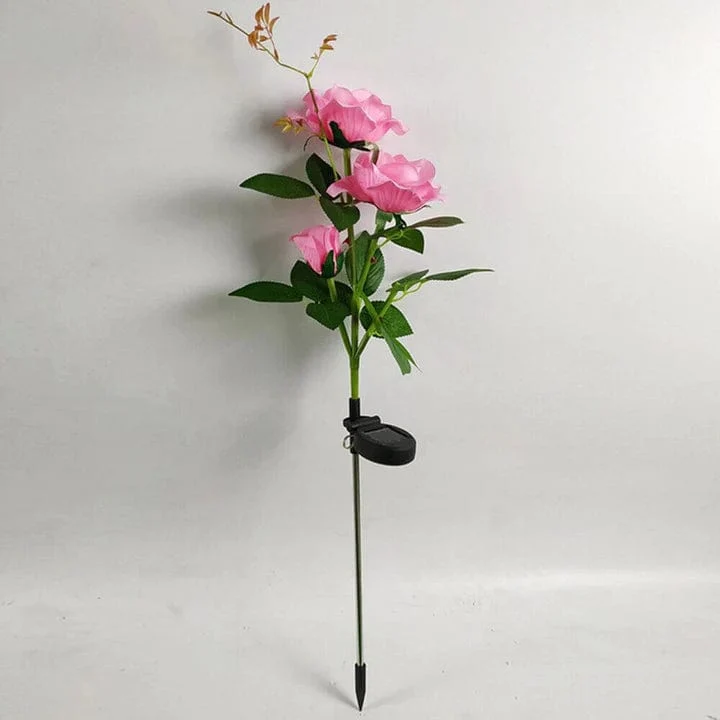Lampe Solaire "Bouquet de Roses" Originale