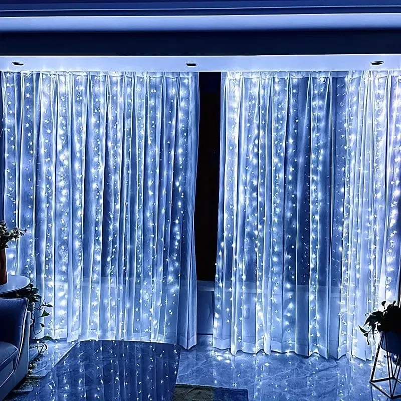 Guirlande Lumineuse Premium pour Rideaux