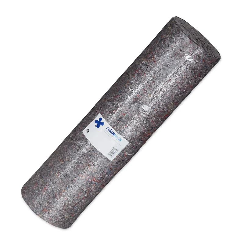Couverture de protection pour sol rénovation antidérapante 1 x 50 m en tissu non tissé gris 13_0010418