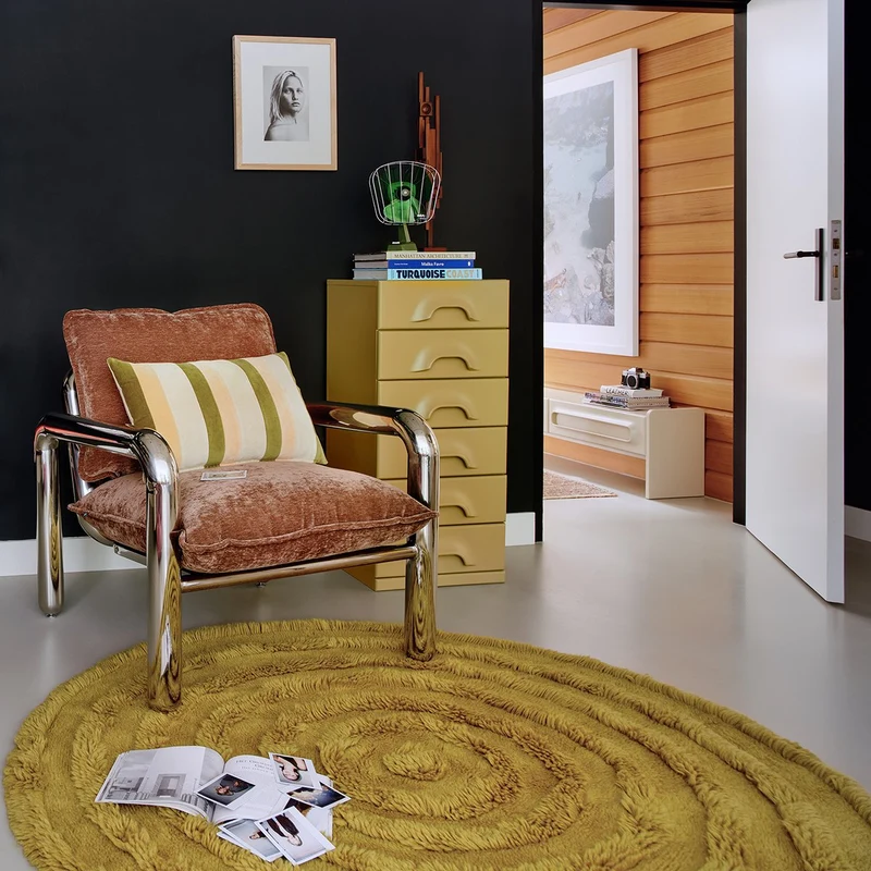 TAPIS LAINE ALGUE