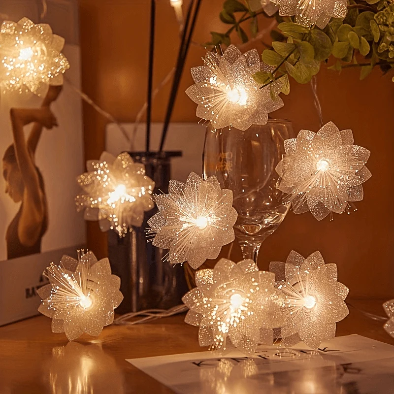 Guirlande Fleur Artificielle Décorative