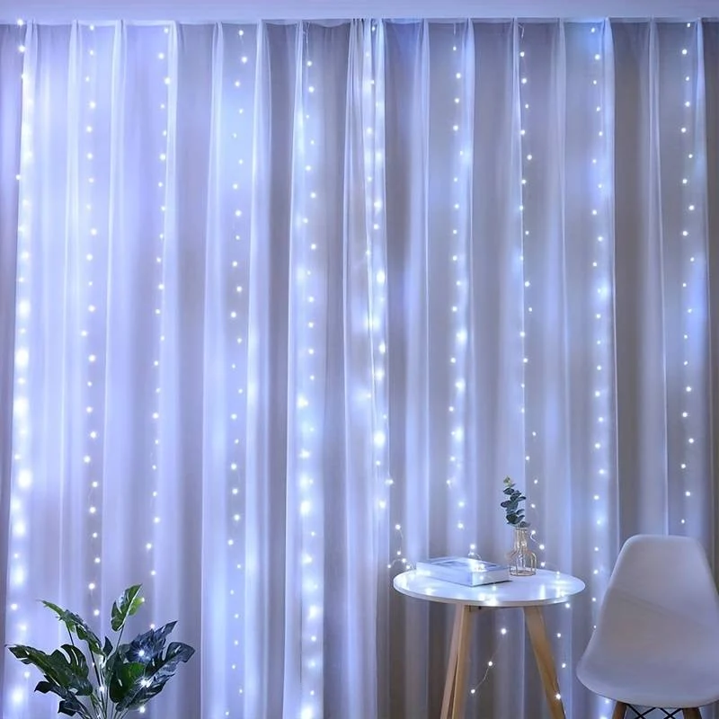 Guirlande Lumineuse de Rideau Enchanteresse