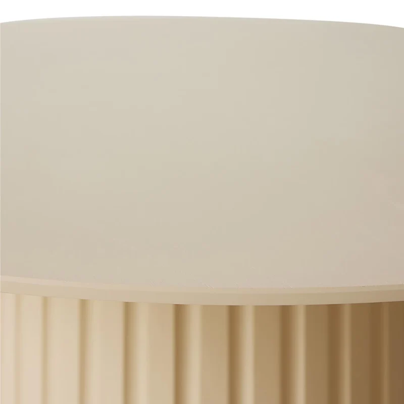 TABLE À MANGER COLONNE - BEIGE