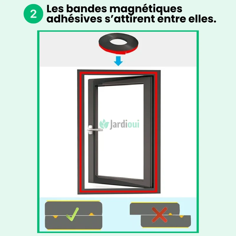 Moustiquaire Magnétique sur Mesure