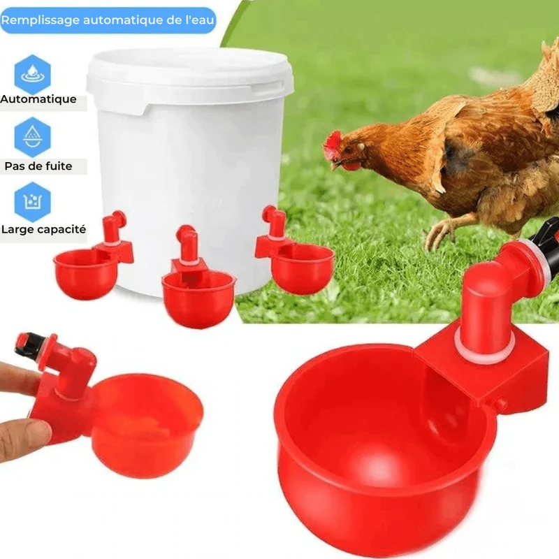 CotCotHydro - Abreuvoir Automatique Premium pour Volailles