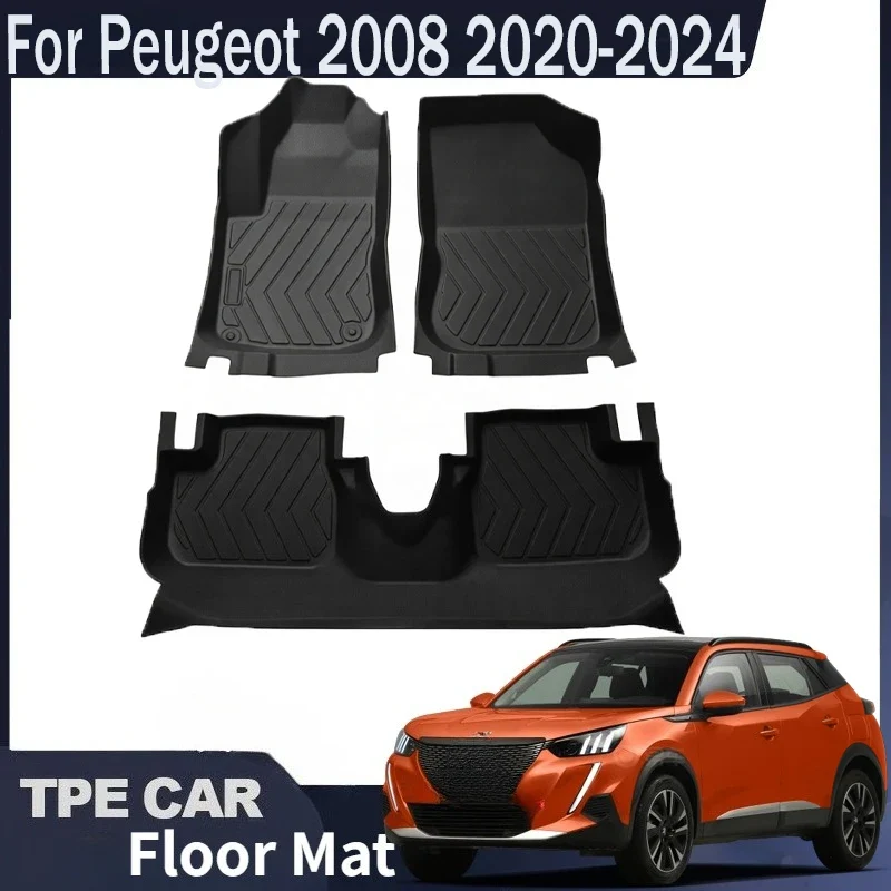 Tapis de Sol et de Coffre TPE Peugeot 2008 2020-2024
