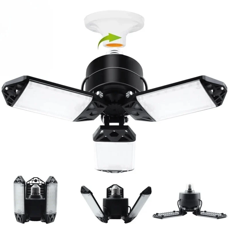 Lampe de Garage Orientable Ultra-Lumineuse
