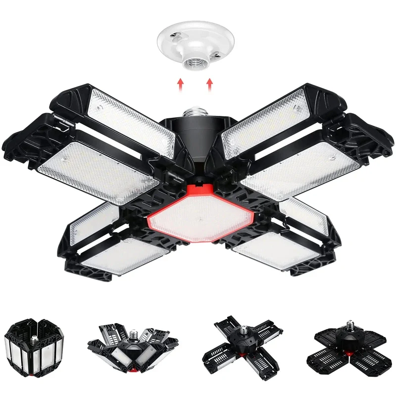 Lampe de Garage Orientable Ultra-Lumineuse