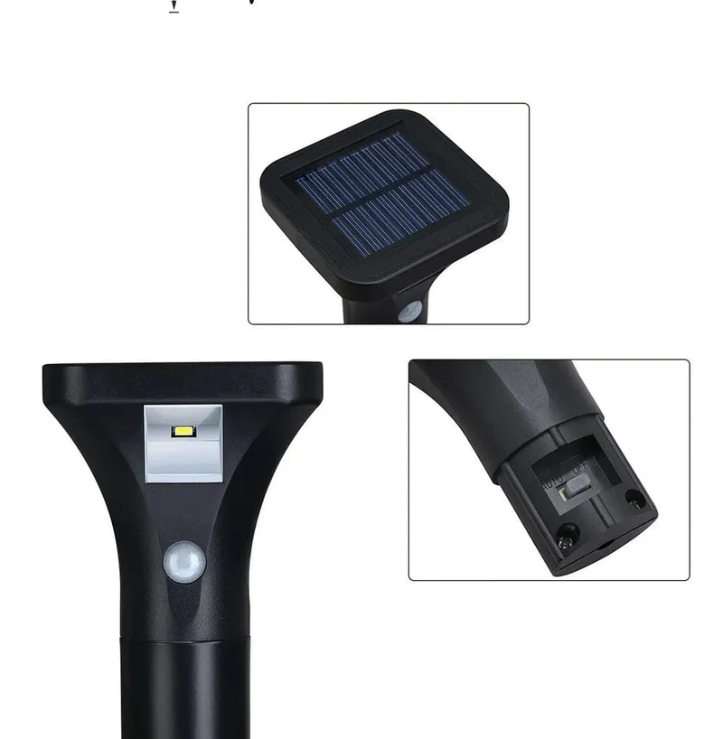Lampe Solaire LED Sensorielle Intelligente