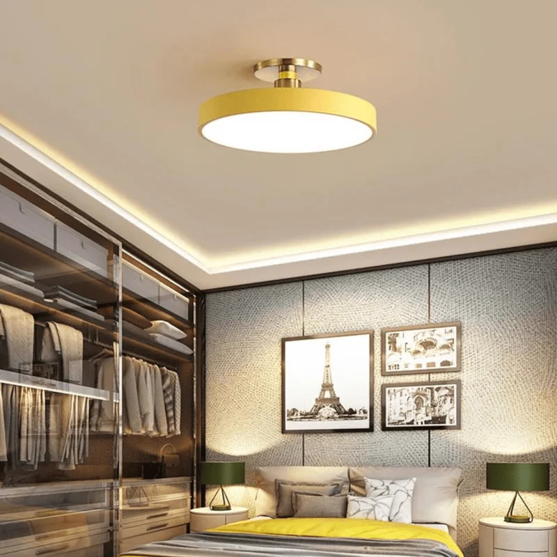 Plafonnier Chambre LED Nordique Moderne