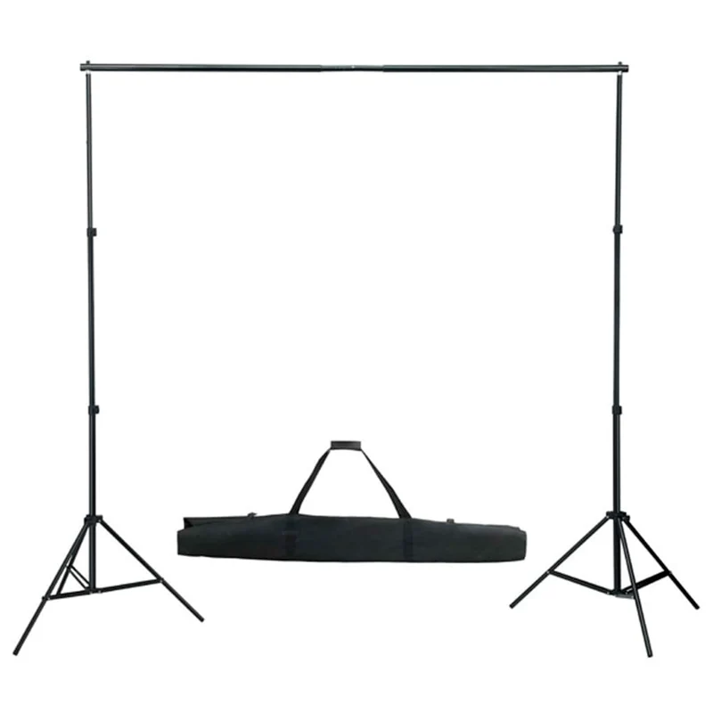 Kit de studio photo professionnel avec boîtes à lumière et toile de fond vert 02_0001434