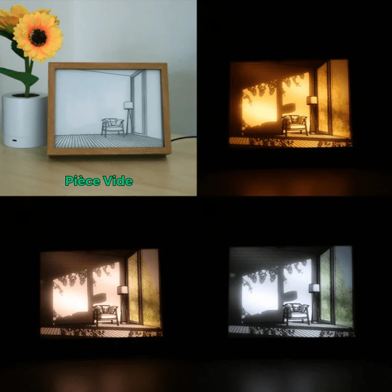 Tableau Lumineux d'Ambiance Original