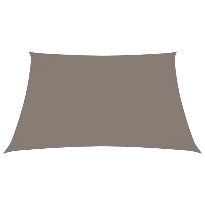 Voile toile d'ombrage parasol tissu oxford carré 7 x 7 m taupe 02_0009544