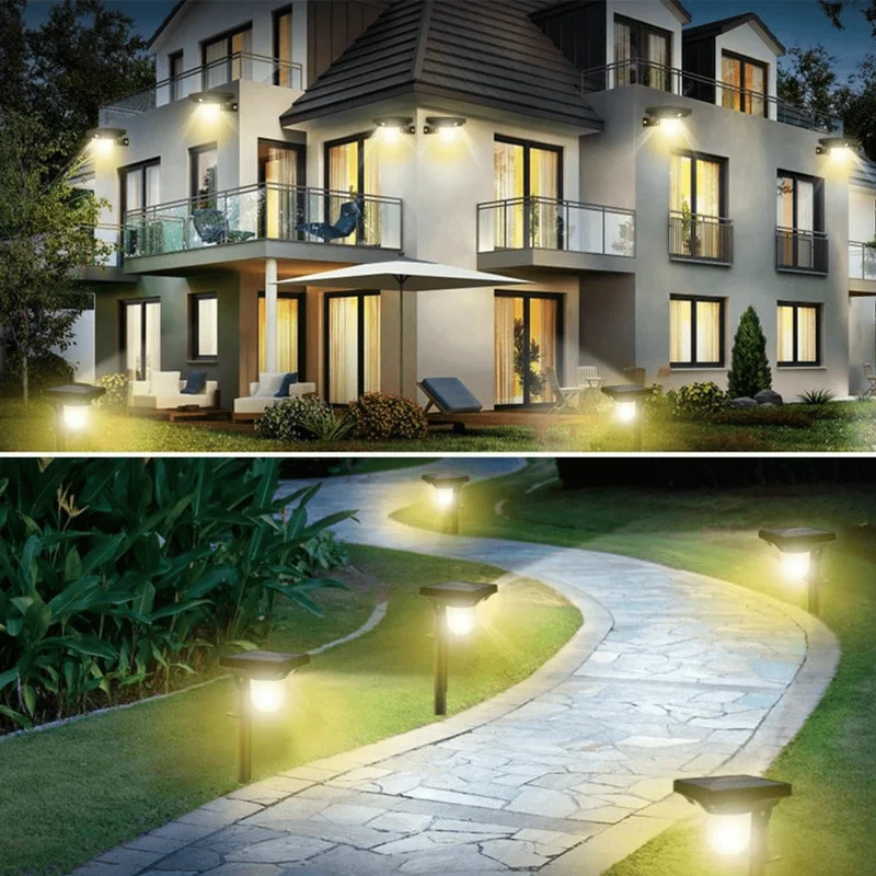 Lampe Solaire Économe avec Détecteur de Mouvement