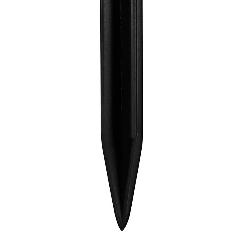 Lot de 32 piquets de fixation pour bâches et tentes 31 x 3,5 x 2 cm en plastique noir 13_0008770