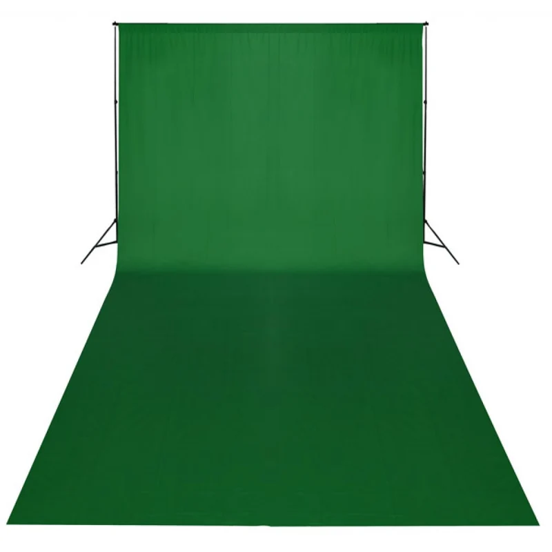 Tissu de fond vert sans coutures 6x3 m photo vidéo studio professionnel 1802008/4