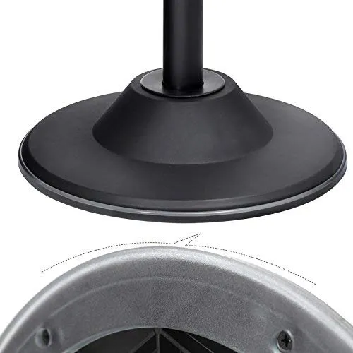 Tabouret ergonomique siège de travail rotatif à 360° tabouret assis debout hauteur réglable 50-70 cm avec patin antidérapant 12_0000970