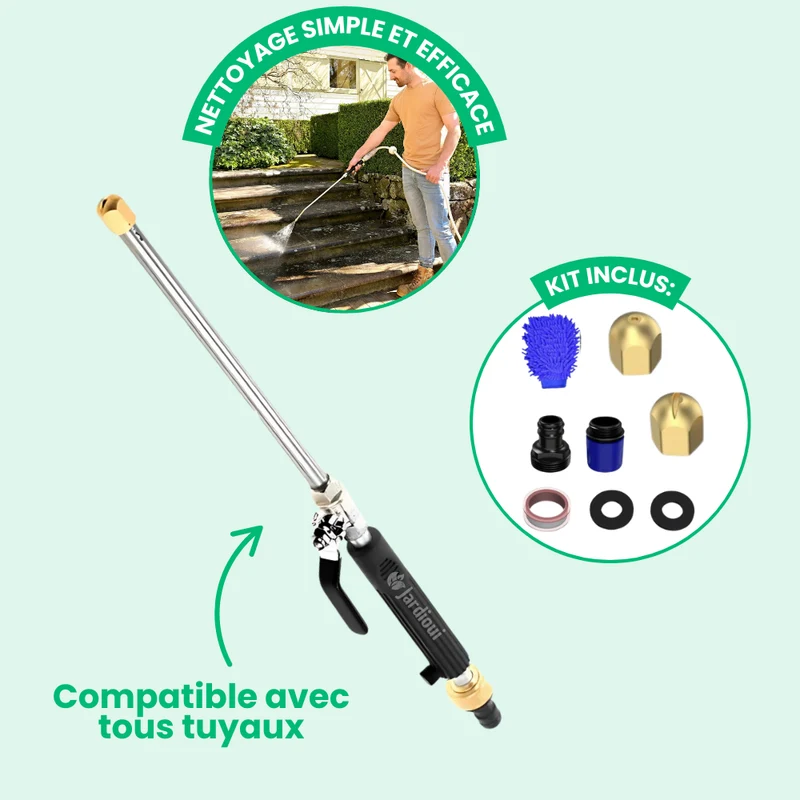 Extension de Tuyau de Jardin Haute Pression