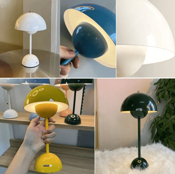 Lampe de Table Sans Fil Florale Enchantée