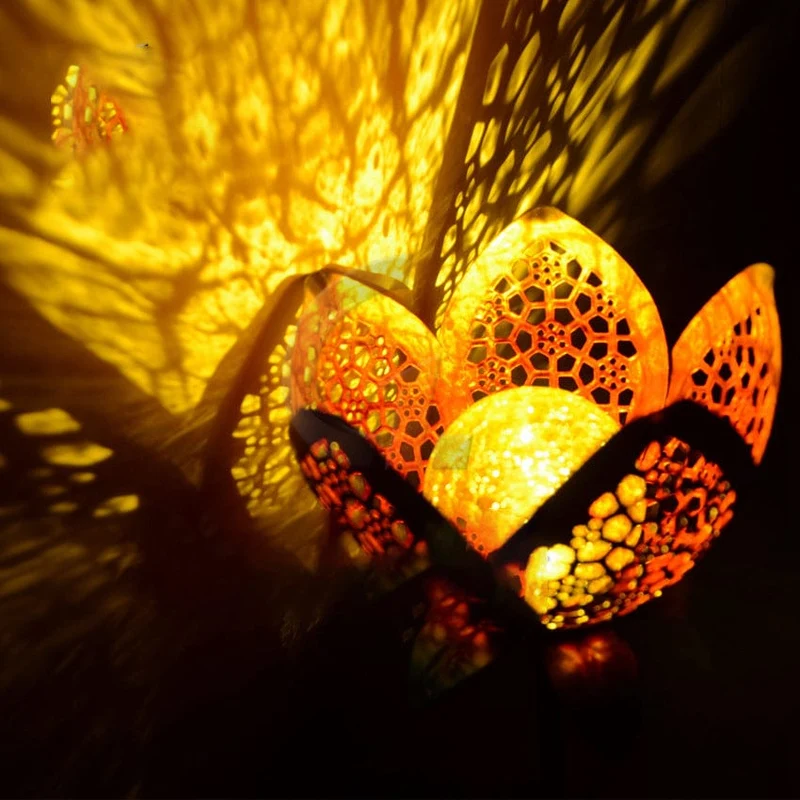 Lampe Solaire Fleur Pour Jardin