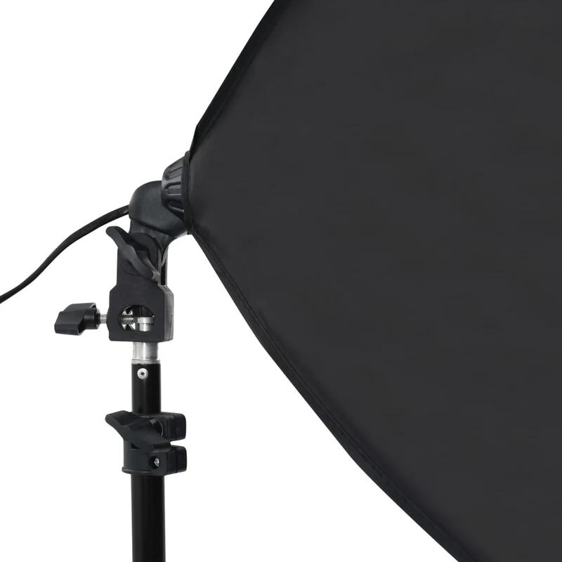 Kit de studio photo professionnel avec boîtes à lumière et toile de fond blanc 02_0001430