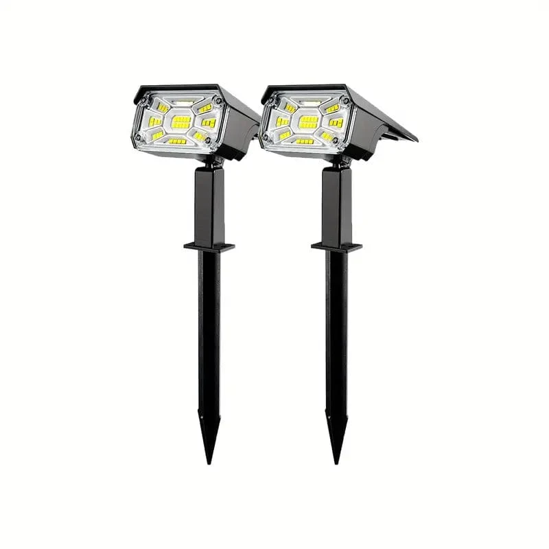 Lampes Solaires LED d'Extérieur Étanches Design Élégant