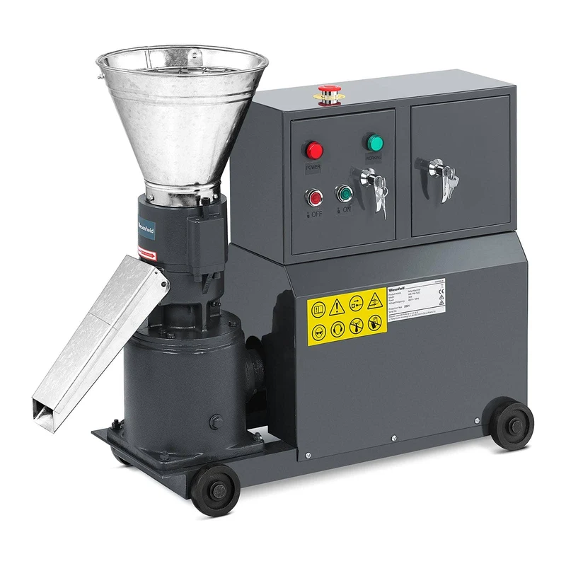 Presse à granulés max 100 kg/h diamètre 120 mm compartiment verrouillable 14_0005671