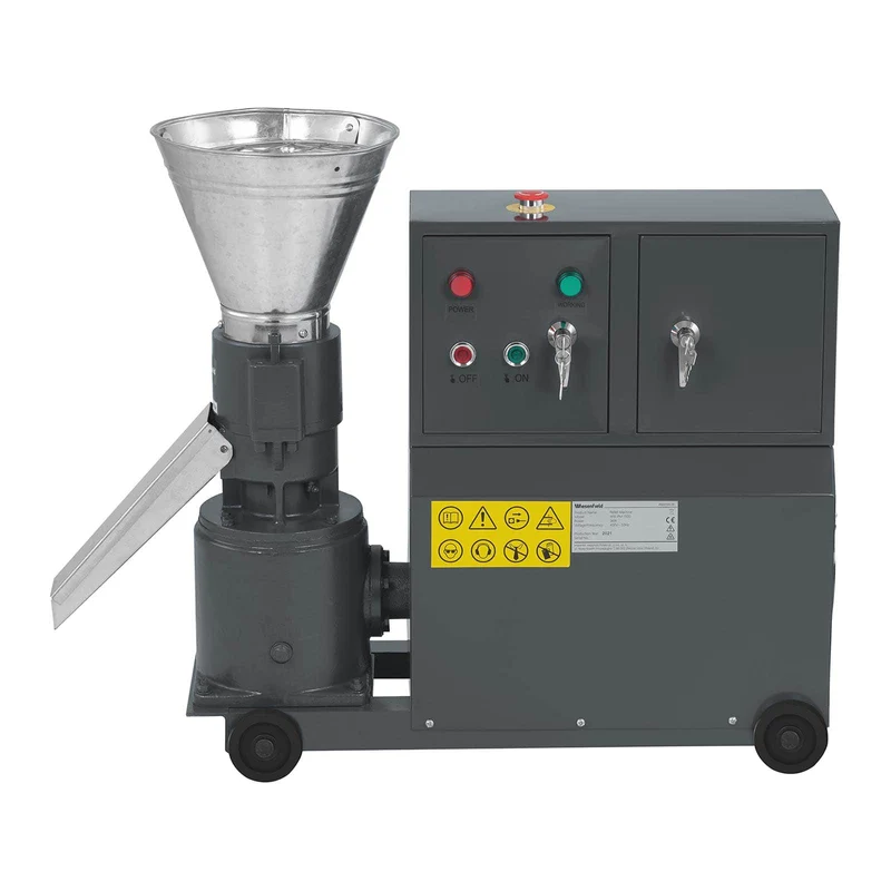 Presse à granulés max 100 kg/h diamètre 120 mm compartiment verrouillable 14_0005671