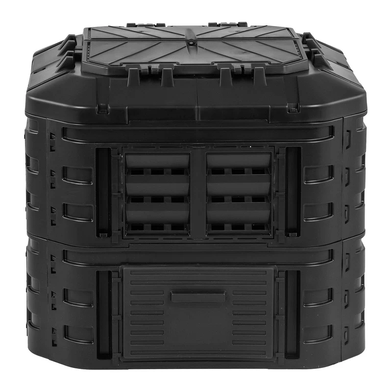 Composteur de jardin 600 litres polypropylène haute qualité 14_0007488