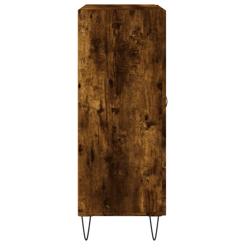 Buffet bahut commode armoire meuble de rangement organisateur cuisine salle de séjour salon 69,5 x 34 x 90 cm bois d'ingénierie marron 02_0031031