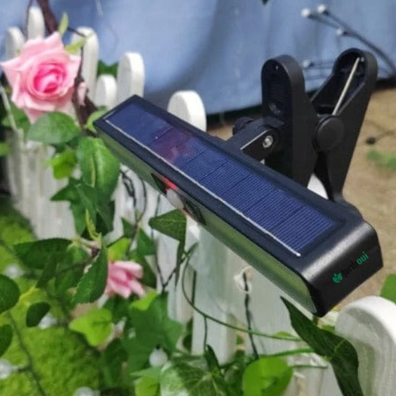 Lampe Solaire Puissante à Détecteur de Mouvements