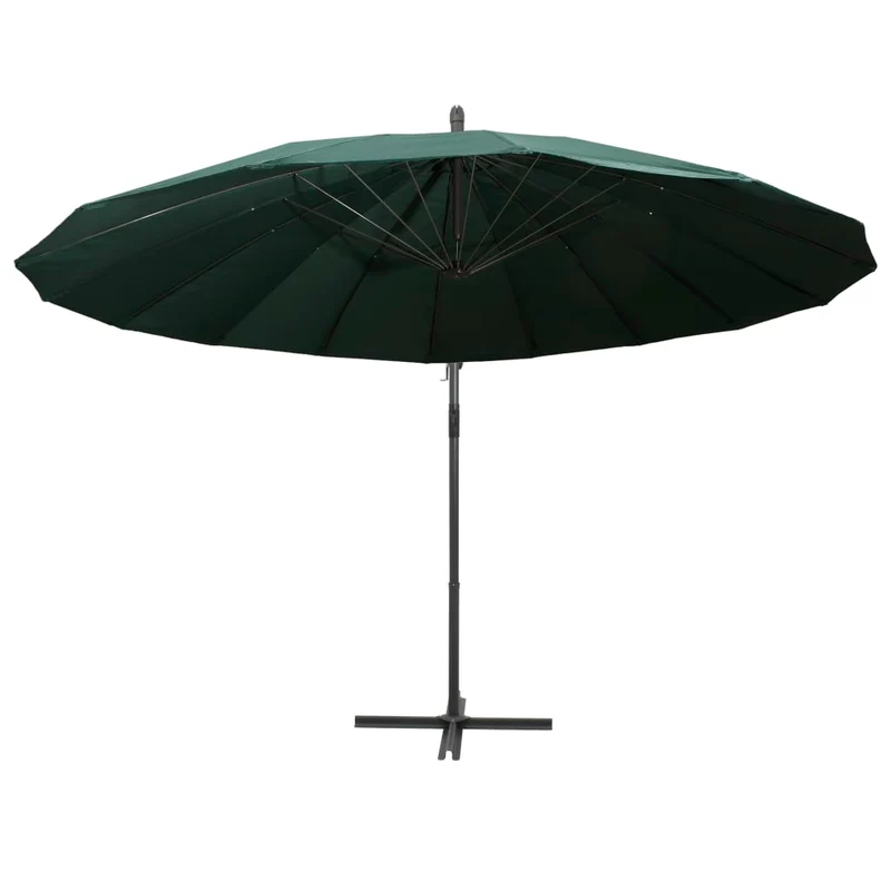 Parasol suspendu 3 m aluminium vert 02_0008729