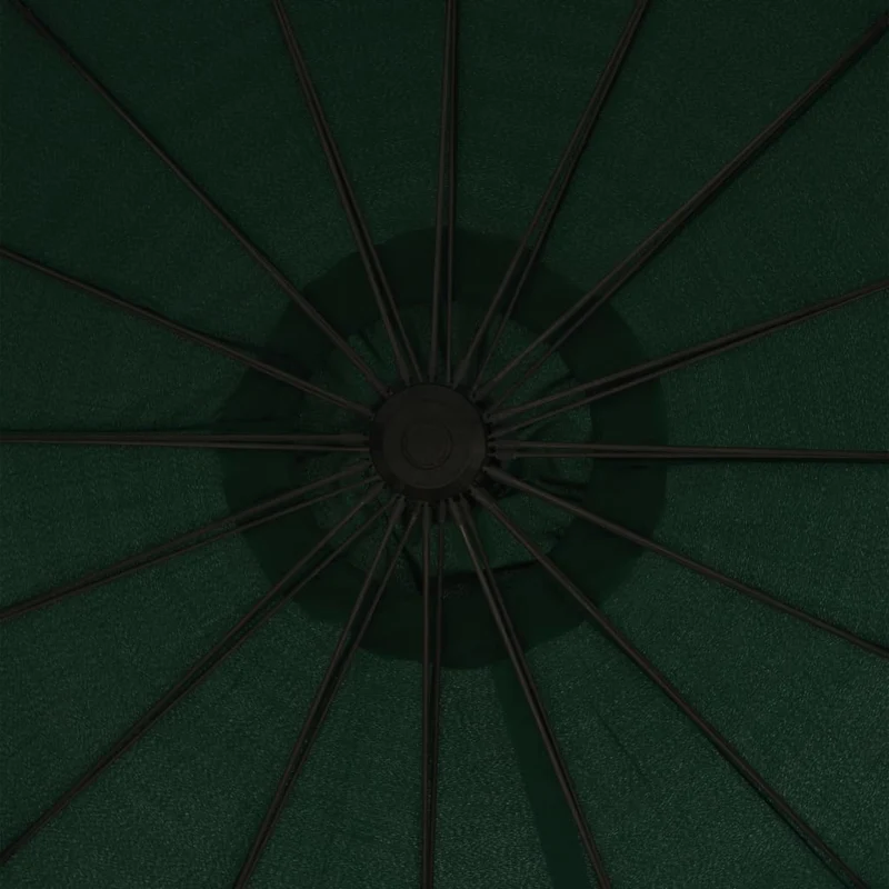 Parasol suspendu 3 m aluminium vert 02_0008729