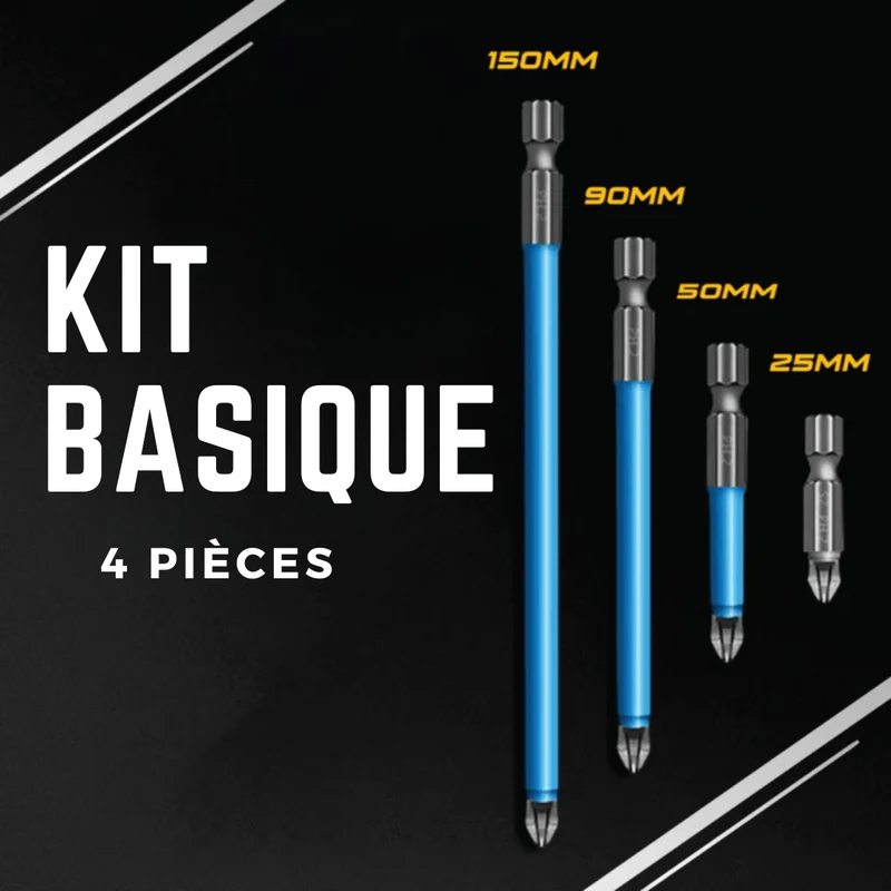 Kit d'Embouts de Visseuse Haute Performance