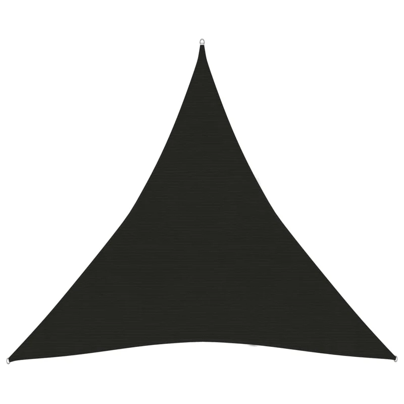Voile d'ombrage 160 g/m² noir 6 x 6 x 6 m PEHD 02_0009225