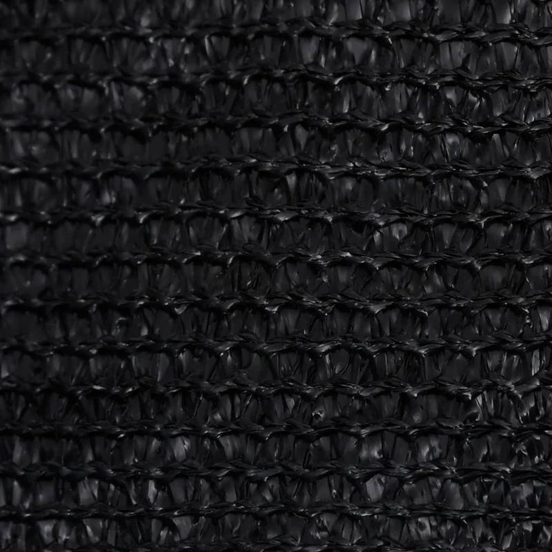 Voile d'ombrage 160 g/m² noir 6 x 6 x 6 m PEHD 02_0009225