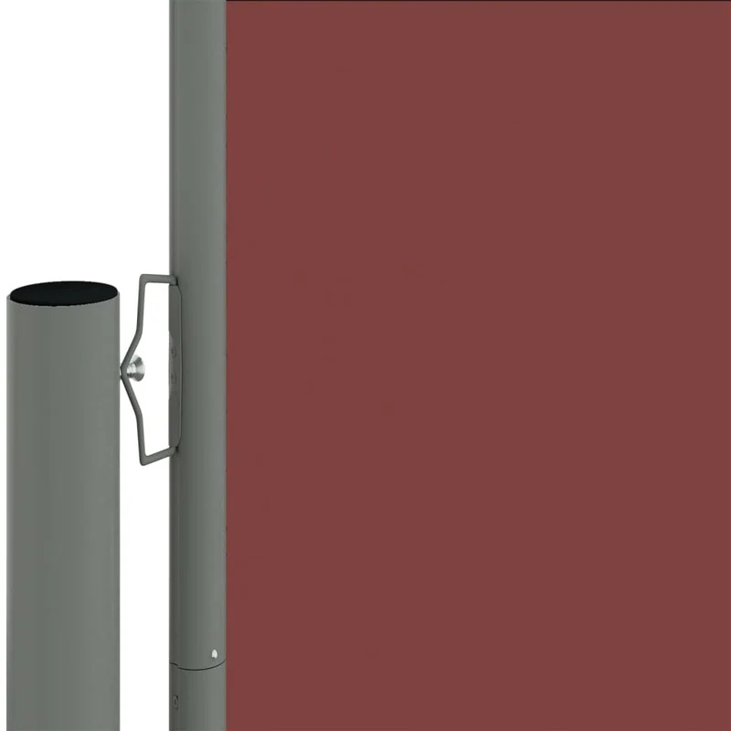 Auvent paravent store brise-vue latéral rétractable de patio jardin terrasse balcon protection visuelle écran 220 x 1200 cm marron 02_0007423